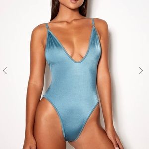 Gooseberry One Piece Blue Lagoon Large Great condition